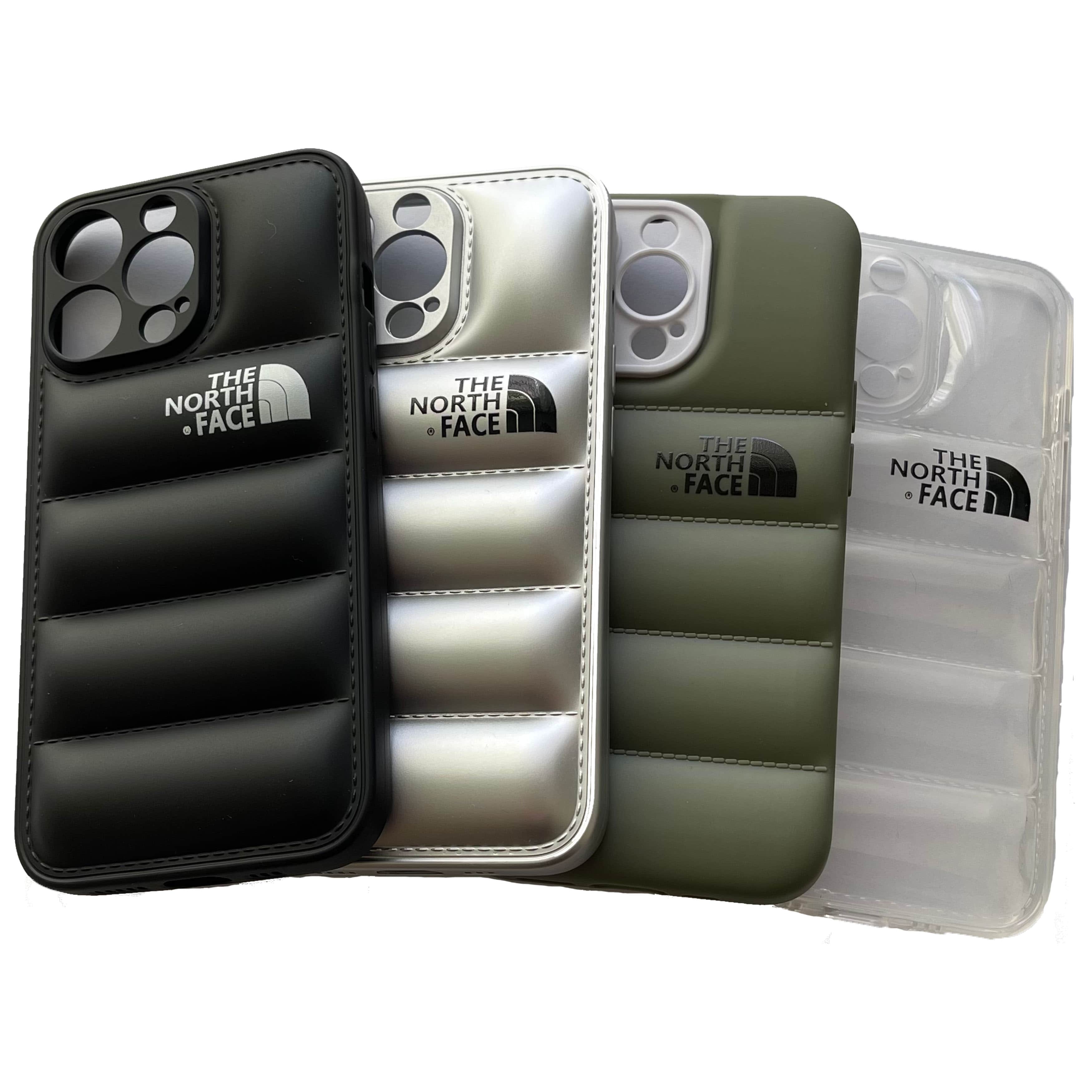 Cover Custodia Piumino North Face Iphone X XR XR 11 12 13 14 Pro Max